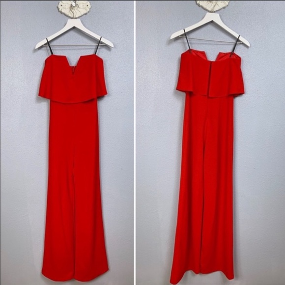 NWT Red Jumpsuit from Lulus - Picture 4 of 6